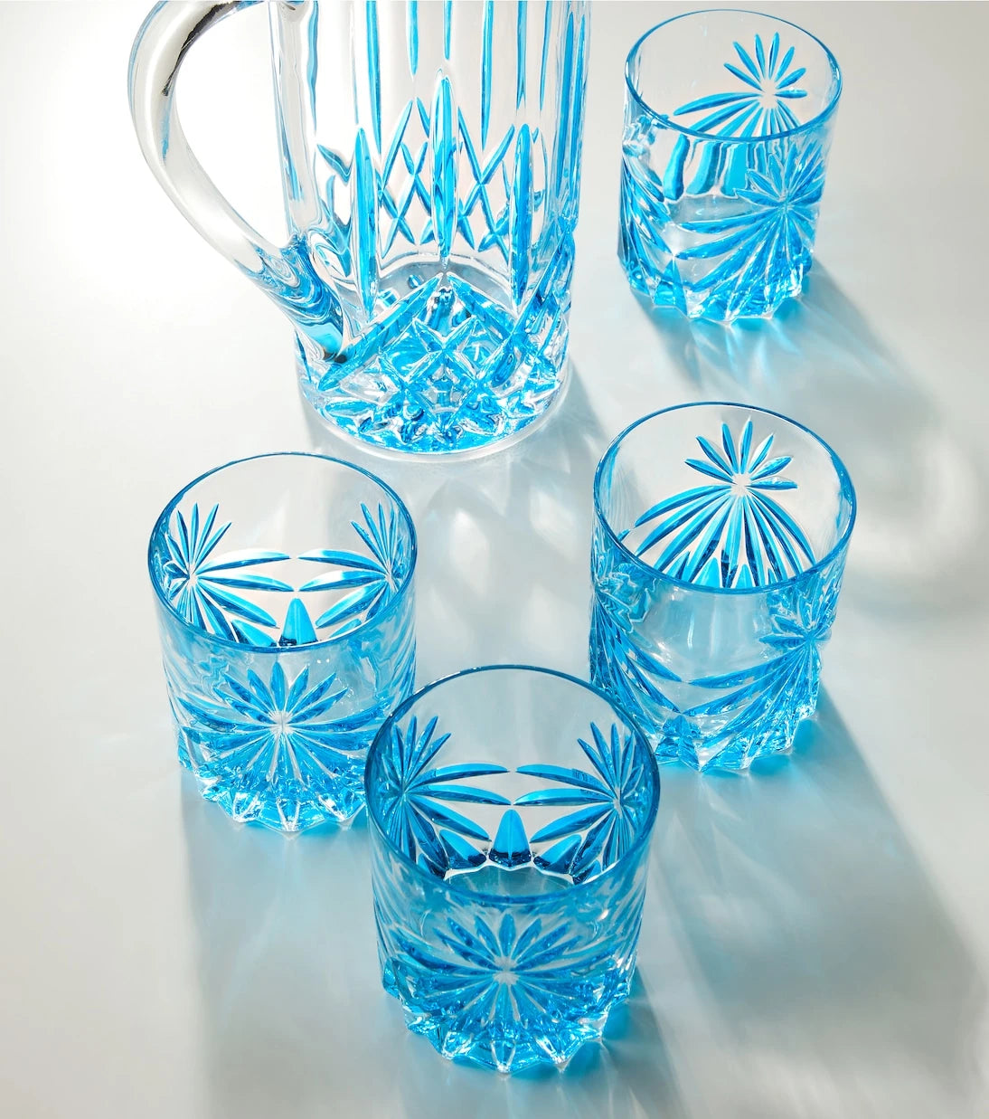 Les-Ottomans - Set of 4 crystal tumblers