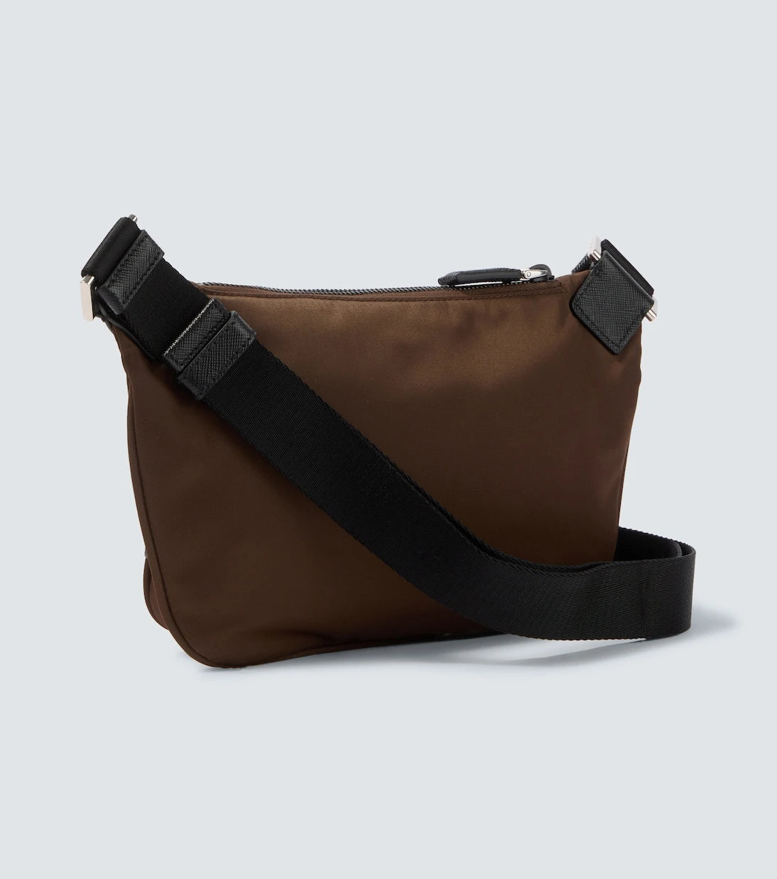 Prada - Re-Nylon leather-trimmed shoulder bag