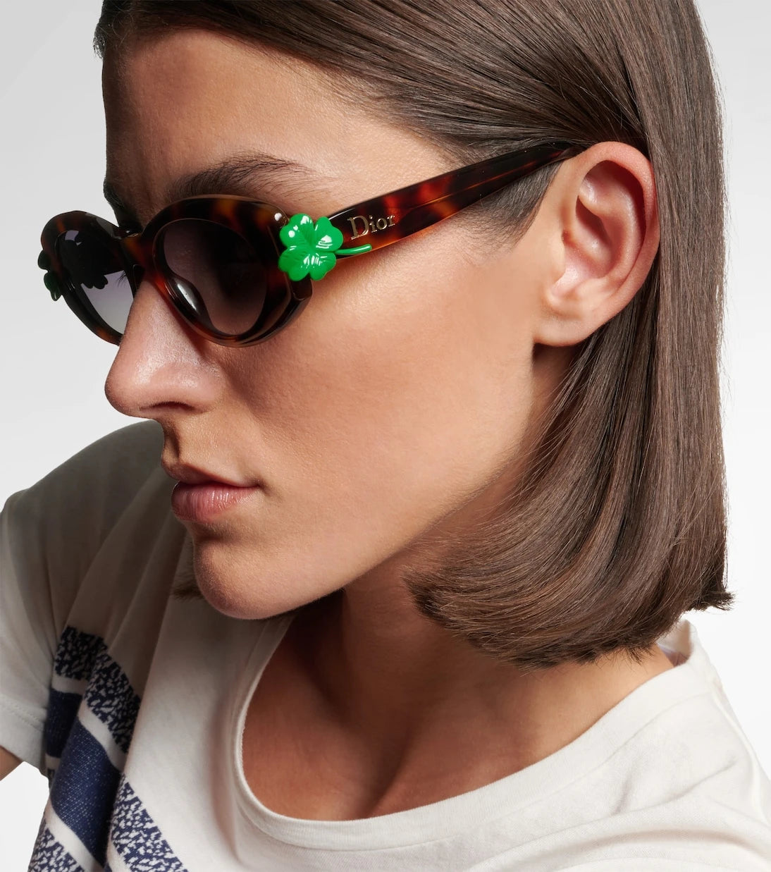 Dior Eyewear - Dior Clover B1F oval sunglasses