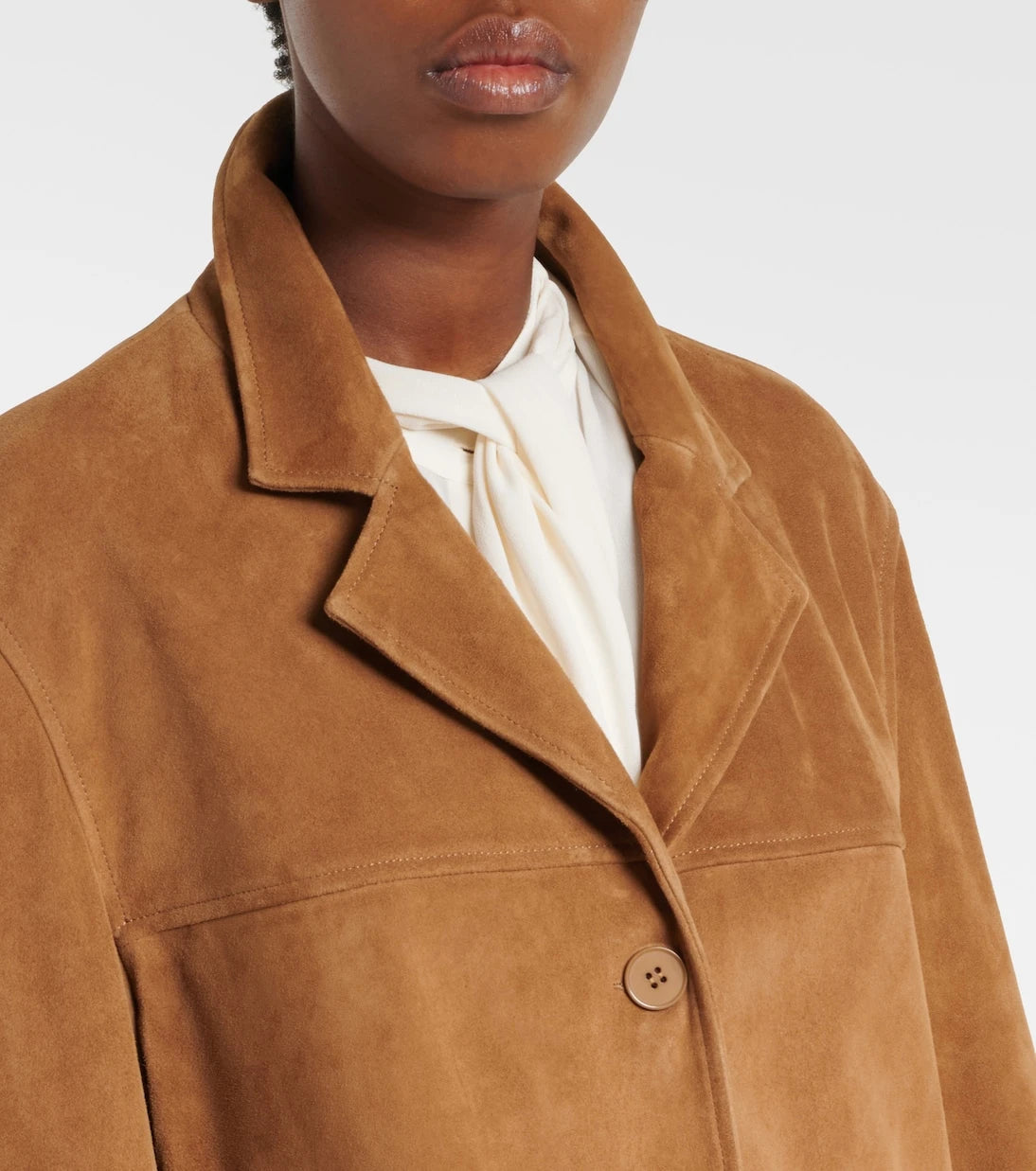 Nour Hammour - Voltia suede jacket
