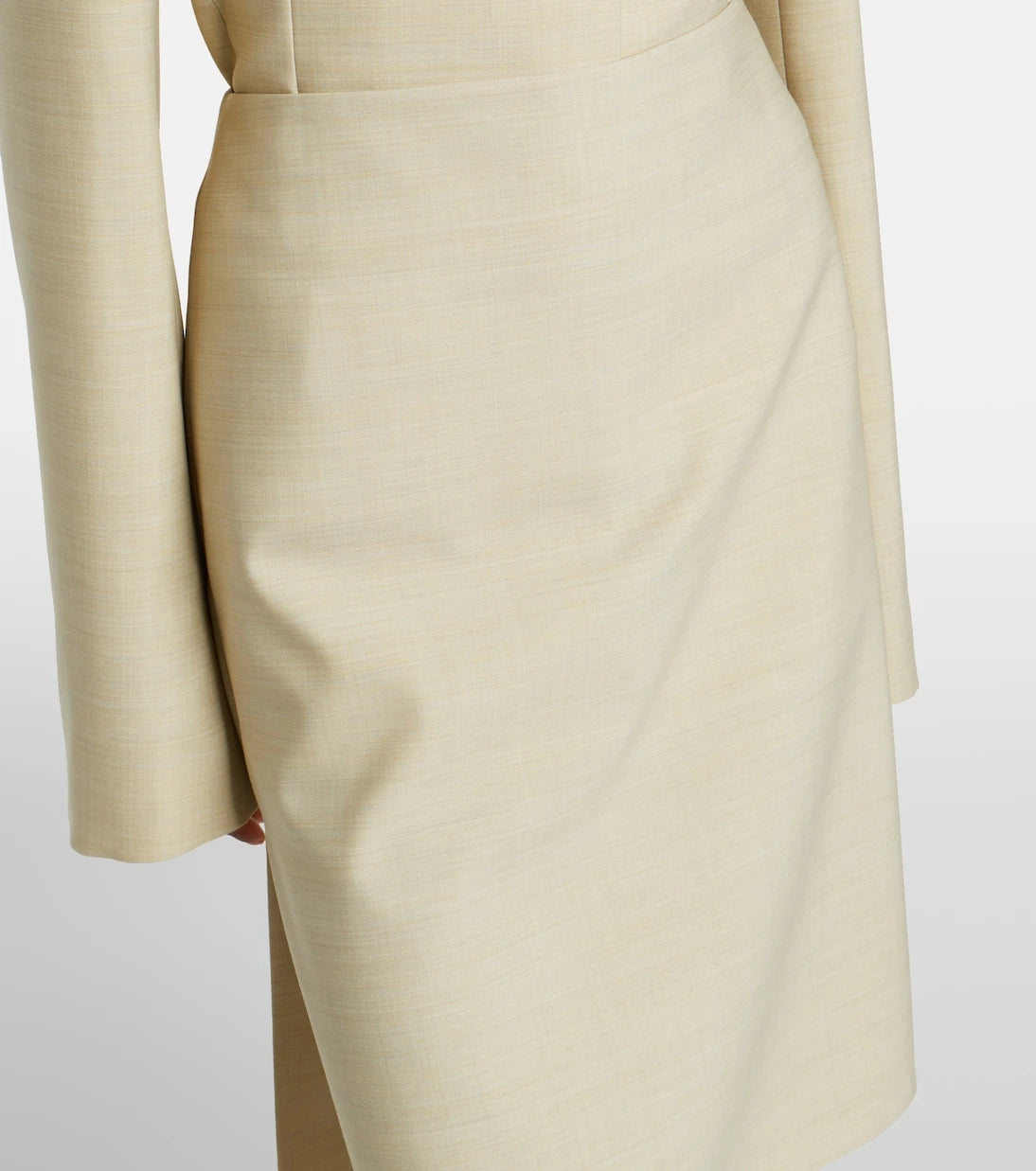 Calvin Klein Collection - Lunas wool midi skirt