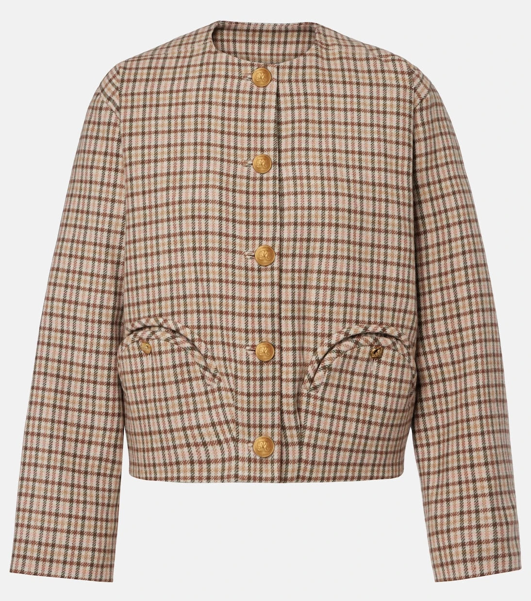 Blazé Milano - Altai checked wool and cashmere jacket