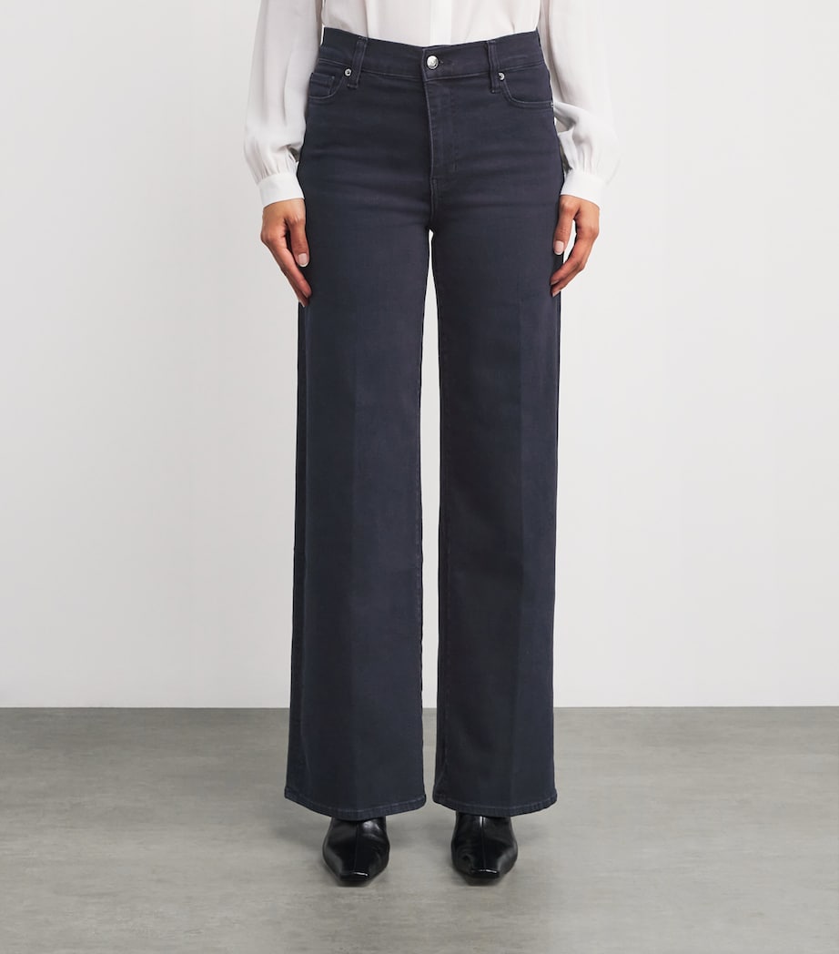 FRAME Le Slim Palazzo Wide-Leg Jeans