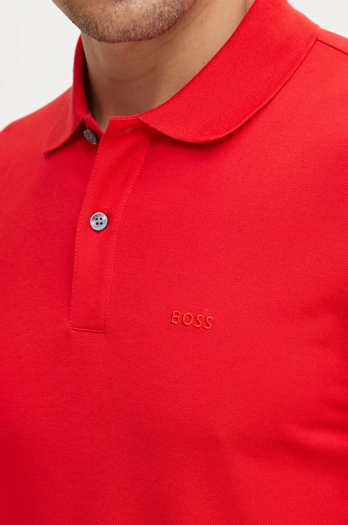 BOSS Pallas Pamuklu Polo Yaka Tişört