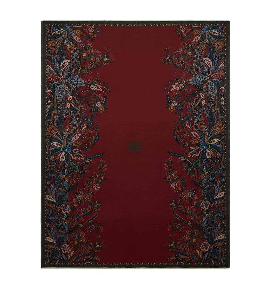 Etro Wool Clergy Throw (140cm x 180cm)