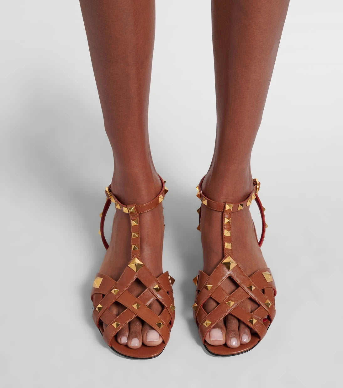Valentino Garavani - Studdy leather sandals