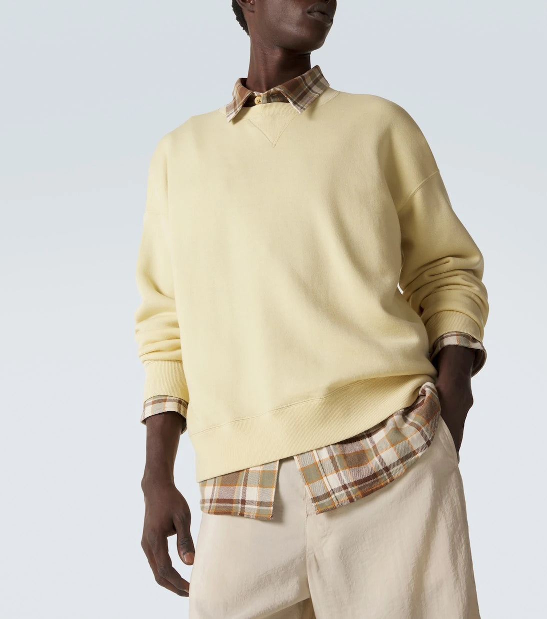 Visvim - Jumbo wool and cotton sweatshirt