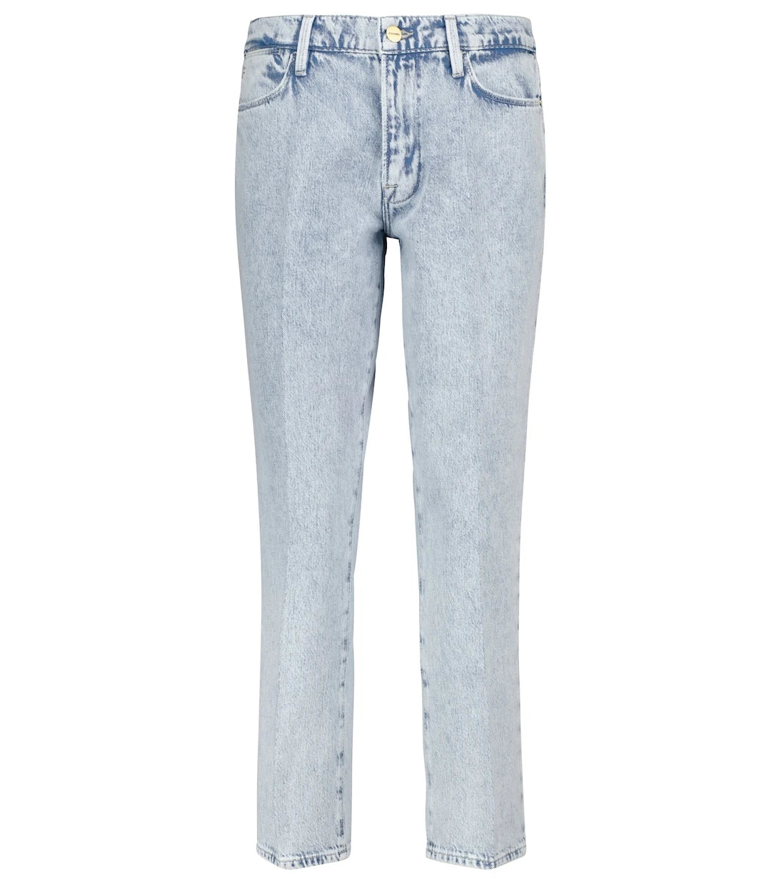 Frame - Le High Straight cropped jeans