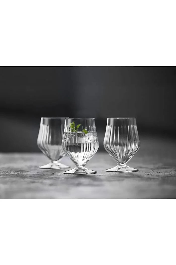 Lyngby Glas renkli camdan su bardağı seti 400 ml