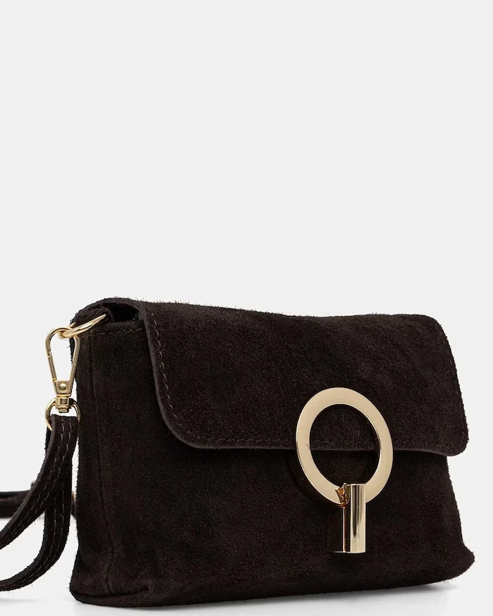 Answear.LAB kadın süet crossbody çanta