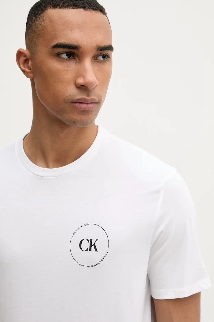 Calvin Klein Jeans Erkek Pamuklu Tişört