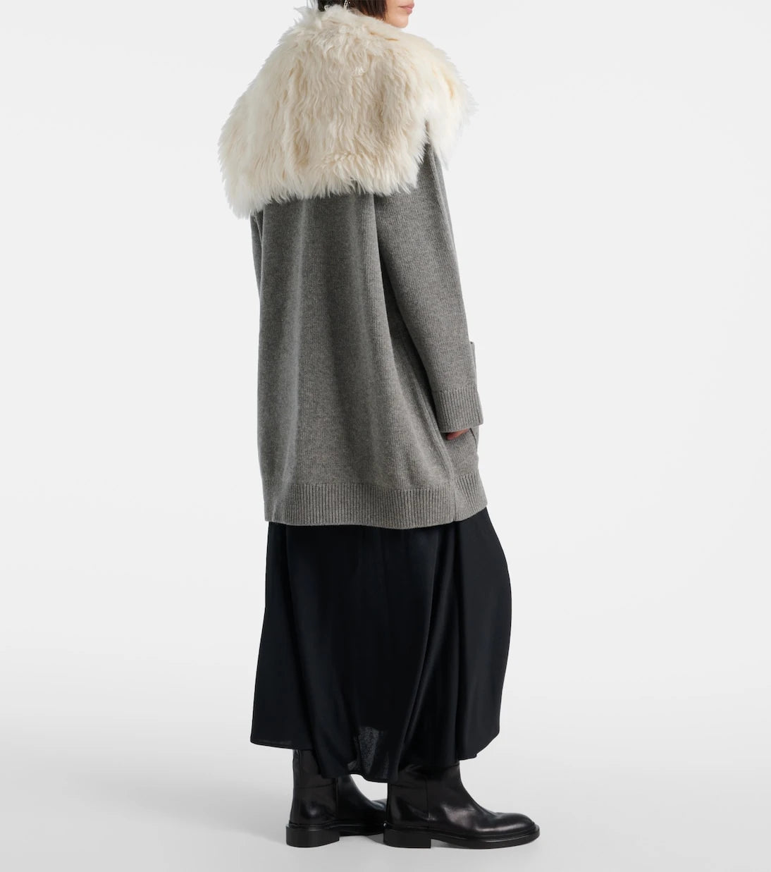 Jil Sander - Wool, cotton, and cashmere-blend cardigan