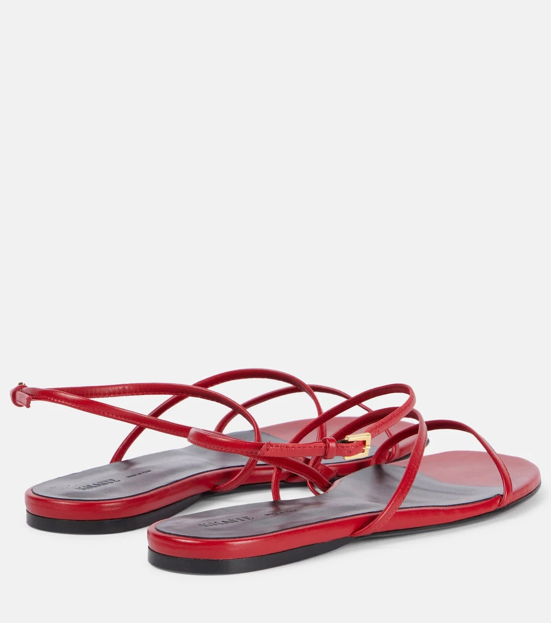Khaite - Loop leather sandals