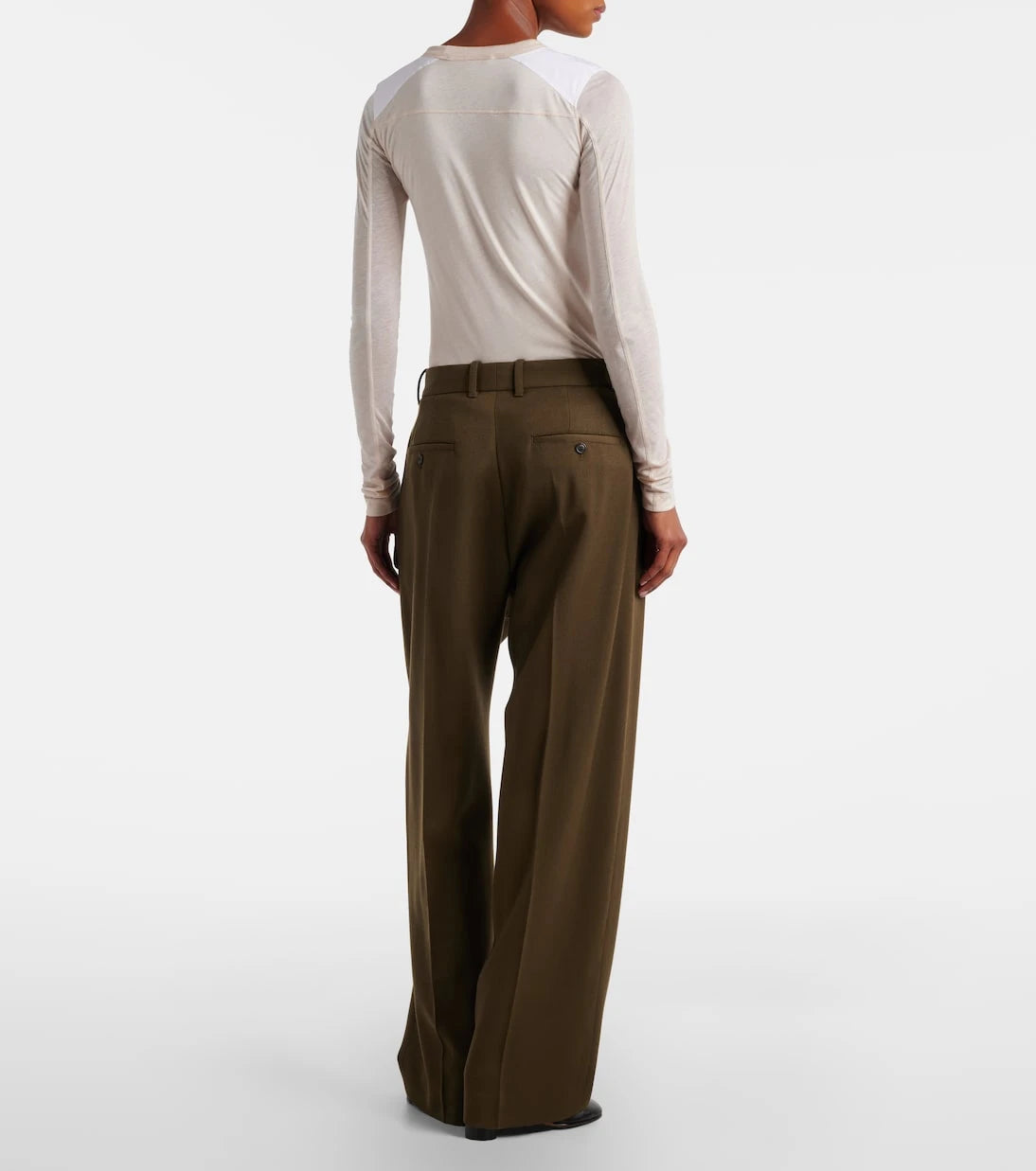 Phoebe Philo - Wool wide-leg pants