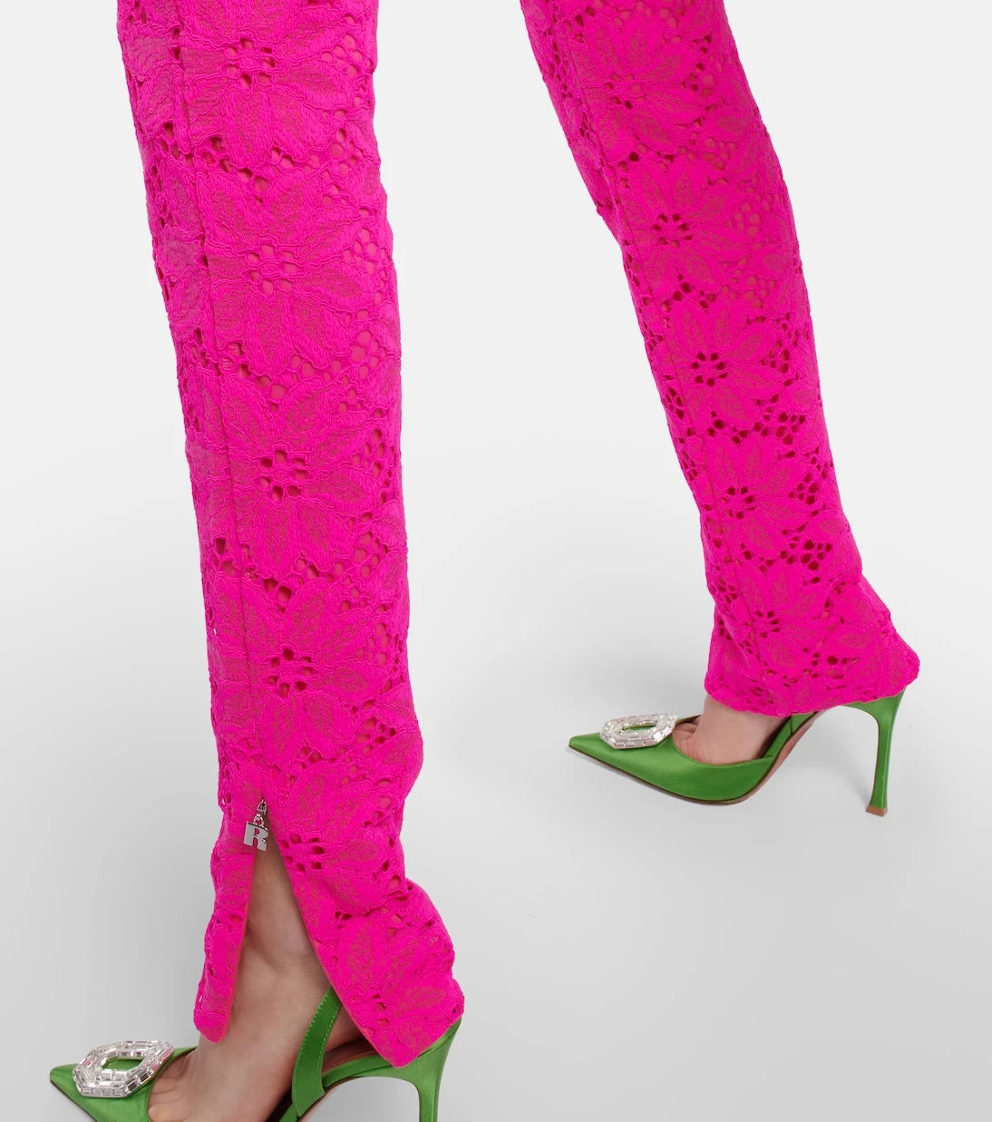 Rotate - High-rise lace pants
