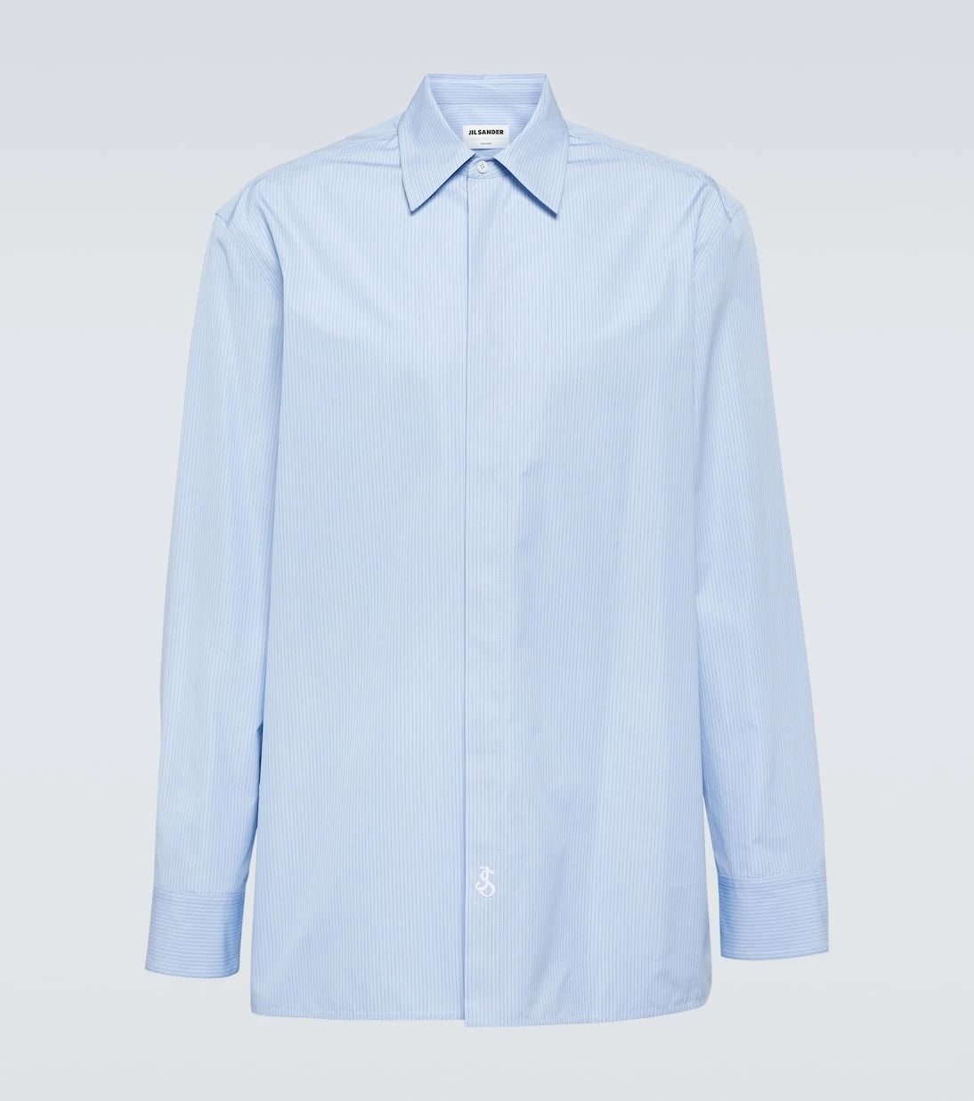 Jil Sander - Pinstriped cotton shirt