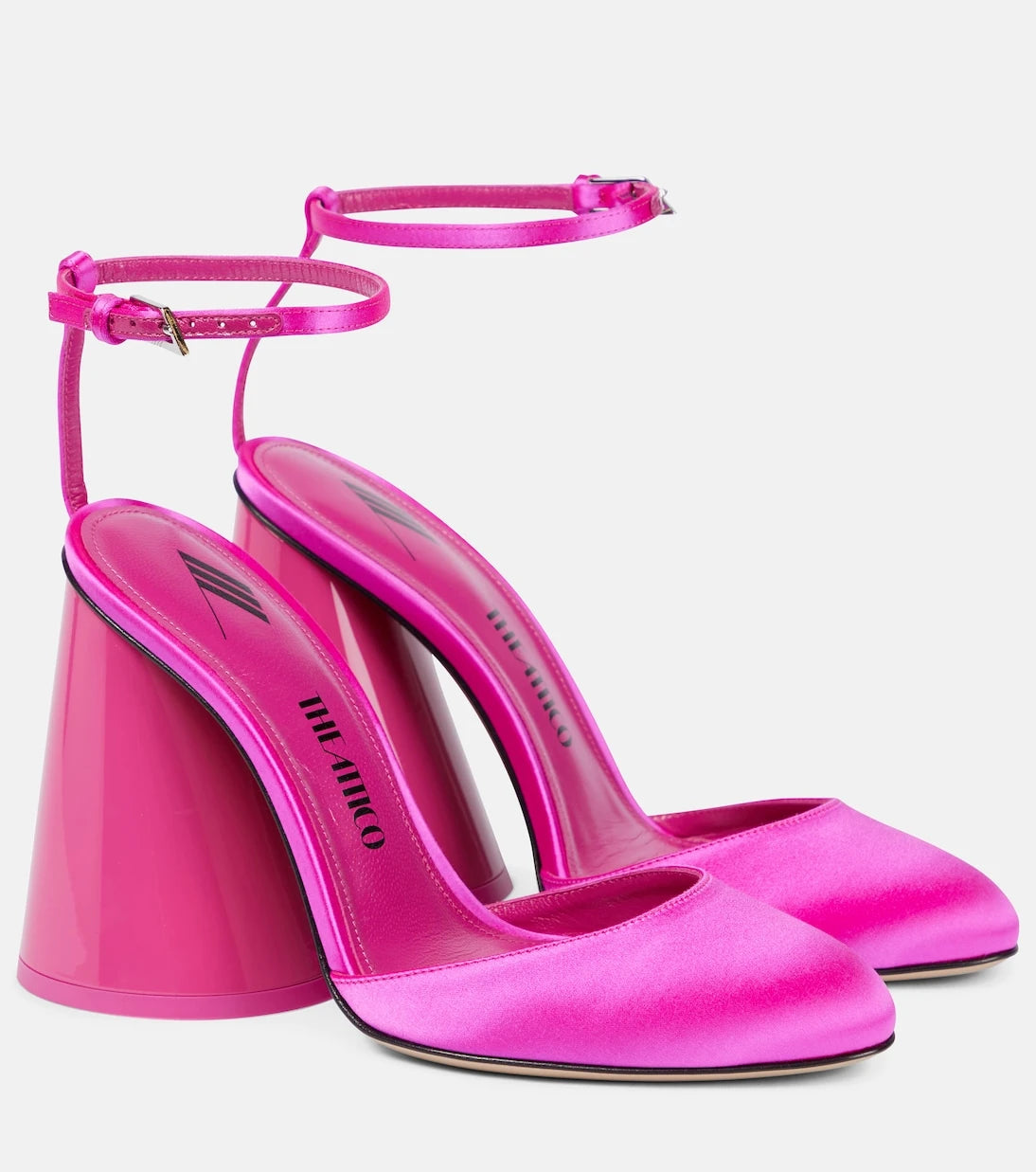 The Attico - Luz satin pumps