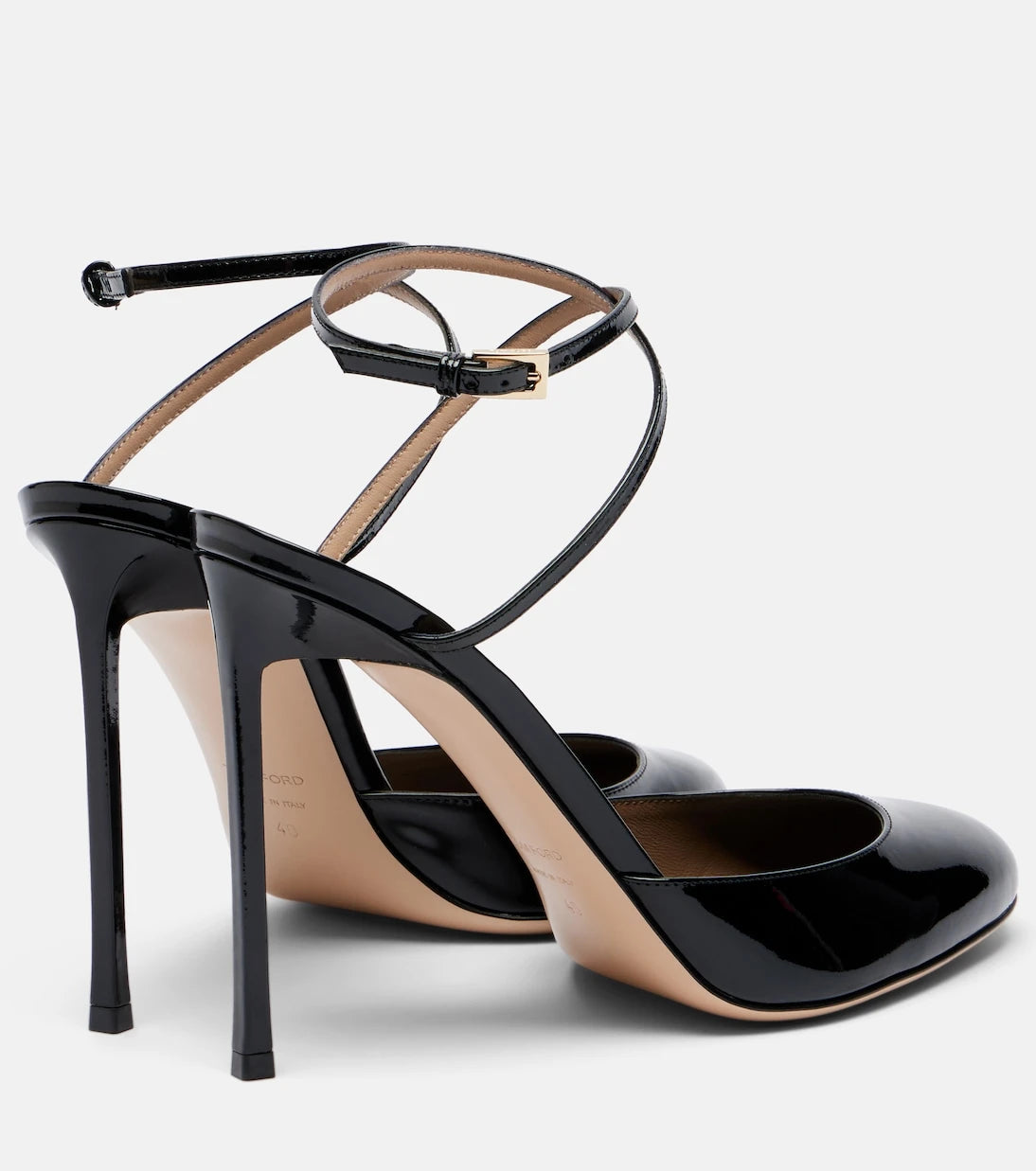 Tom Ford - Patent leather slingback pumps