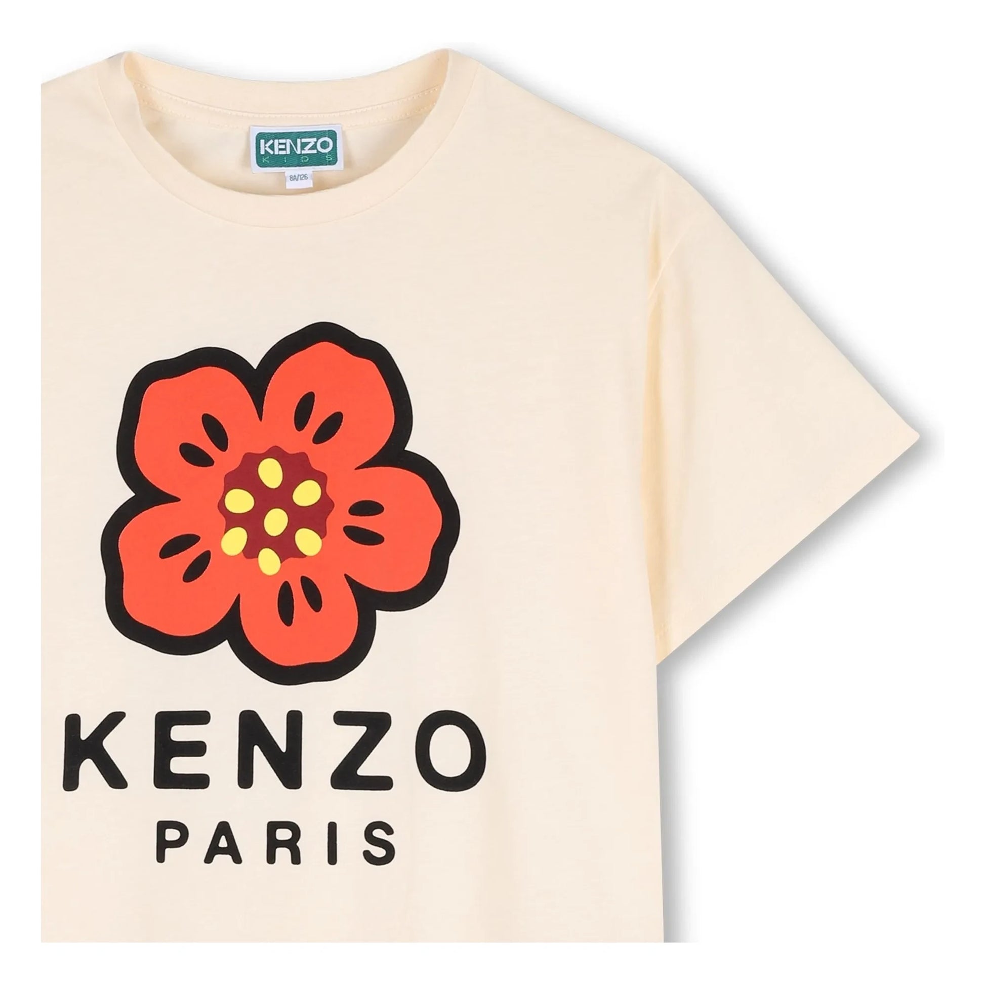 Kenzo - Flower T-shirt | Ecru