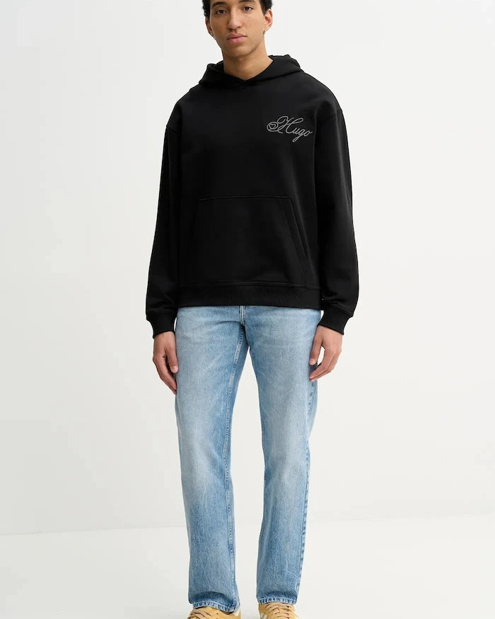 Pamuklu HUGO Dalento Kapüşonlu Sweatshirt