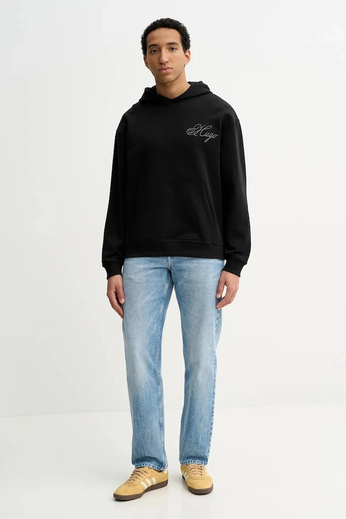 Pamuklu HUGO Dalento Kapüşonlu Sweatshirt