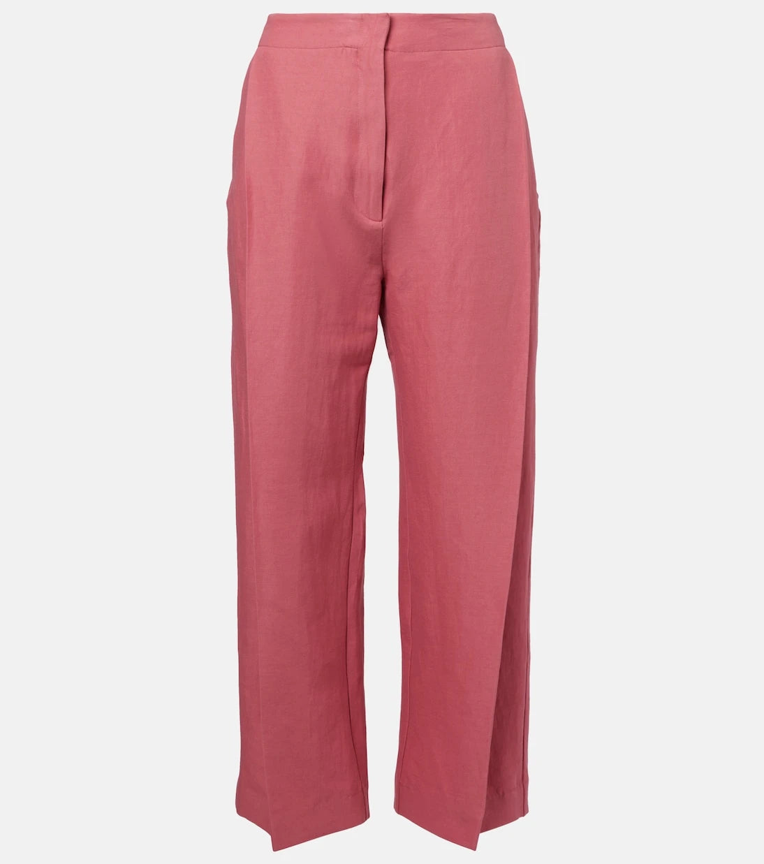 Tove - Santu linen and cotton-blend culottes