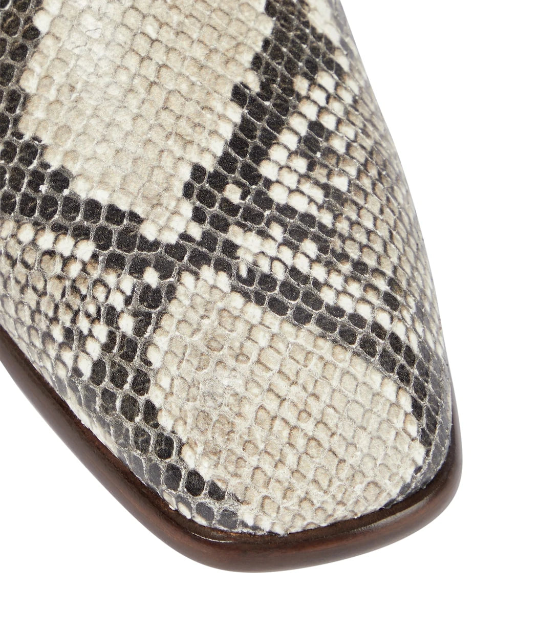 Victoria Beckham - Hanna snake-print leather loafers