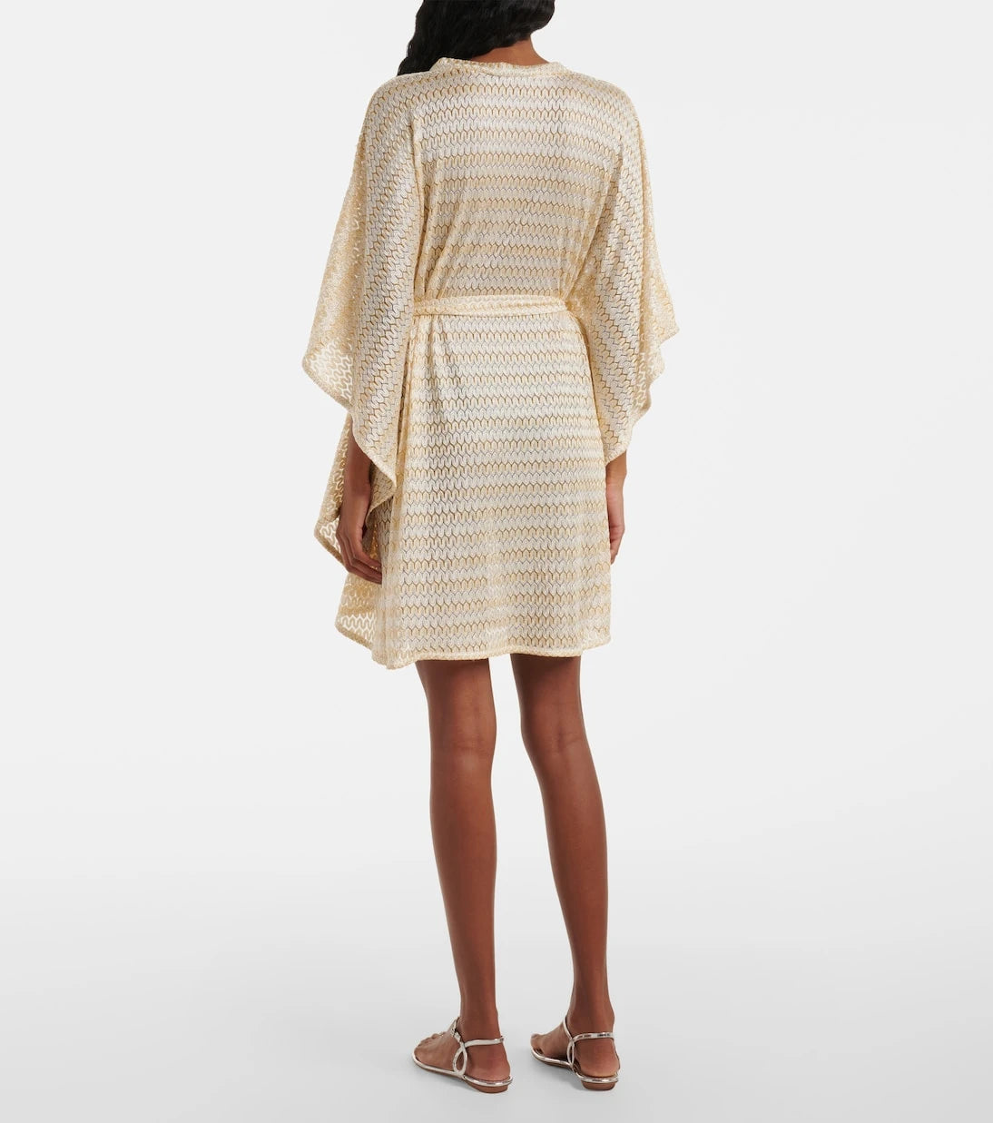 Melissa Odabash - Anna lamé beach cover-up