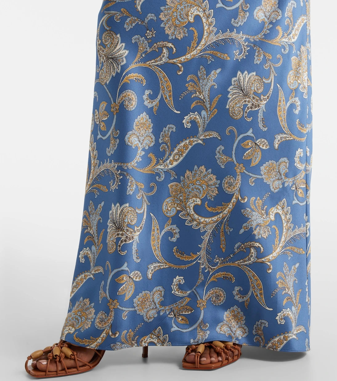 Veronica Beard - Ember printed silk-blend maxi dress