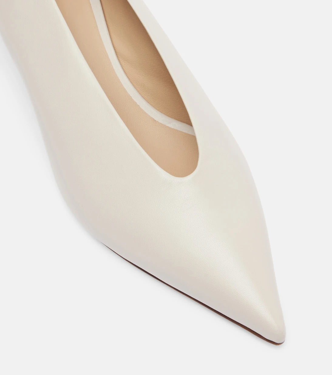 Le Monde Béryl - Babouche leather pumps