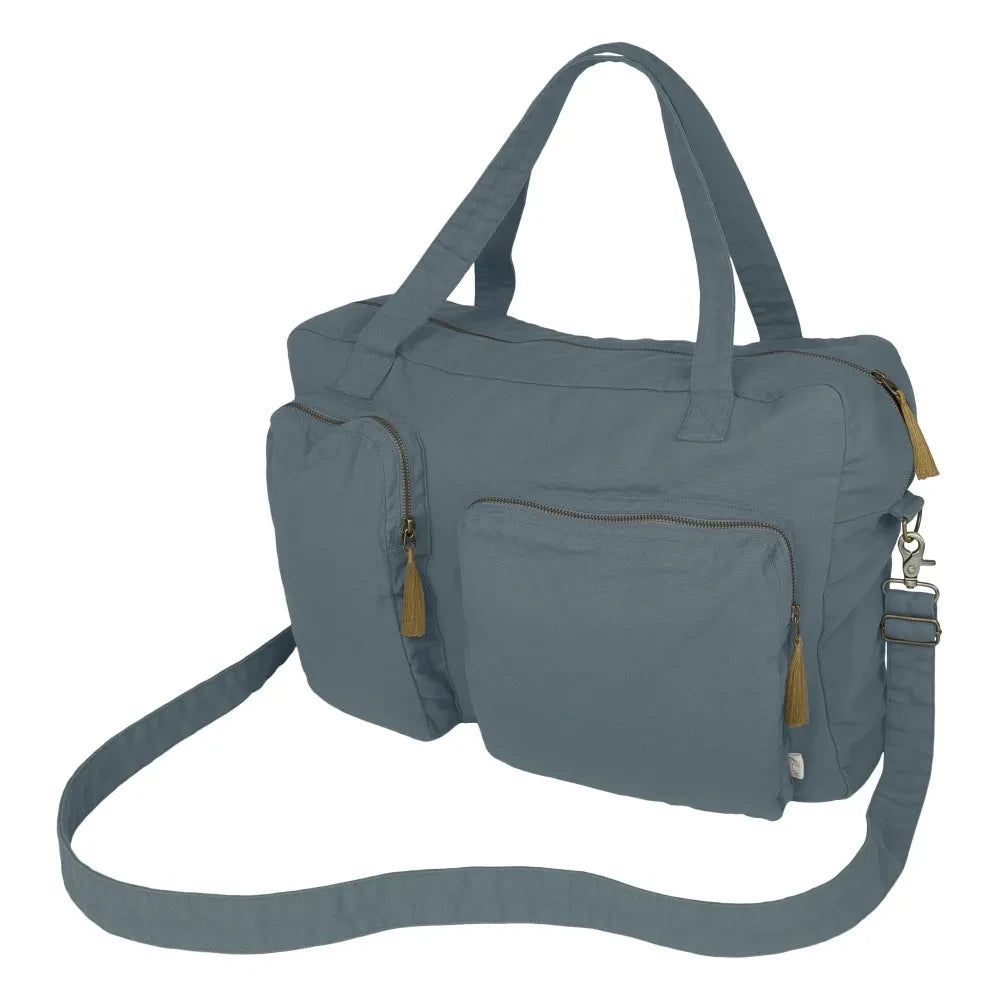 Numero 74 - Organic Cotton Weekend Bag  | Ice Blue S032