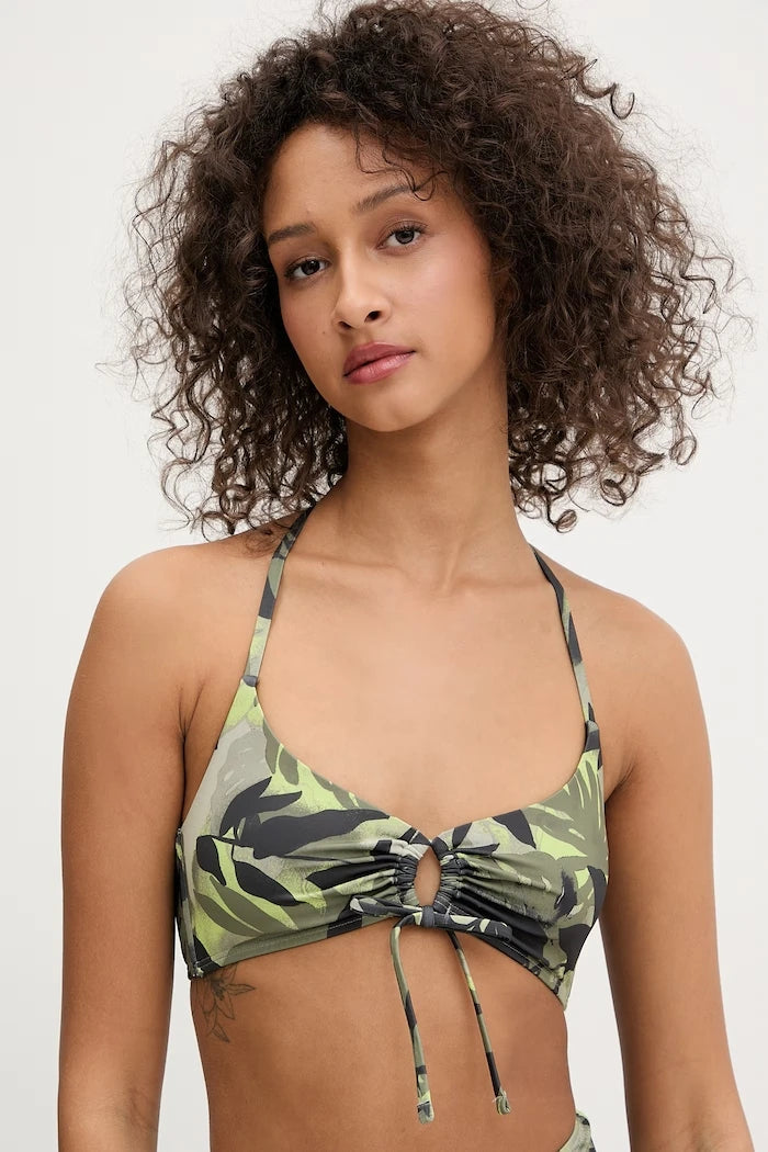 Armani Exchange горнище на бански дамски