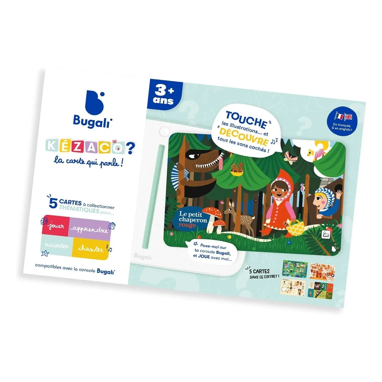 Bugali - Set of 5 Zoom! cards