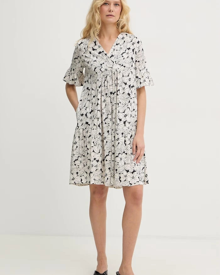 Pamuklu elbise Weekend Max Mara FUOCO
