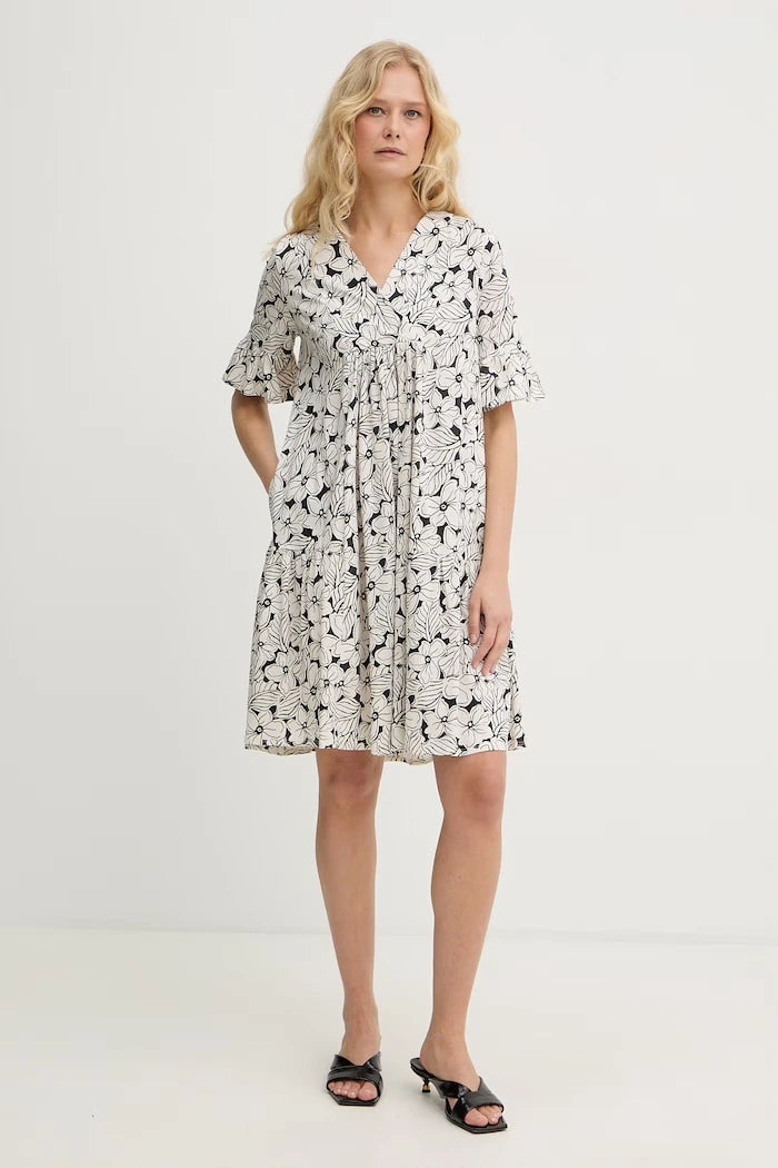 Памучна рокля Weekend Max Mara FUOCO
