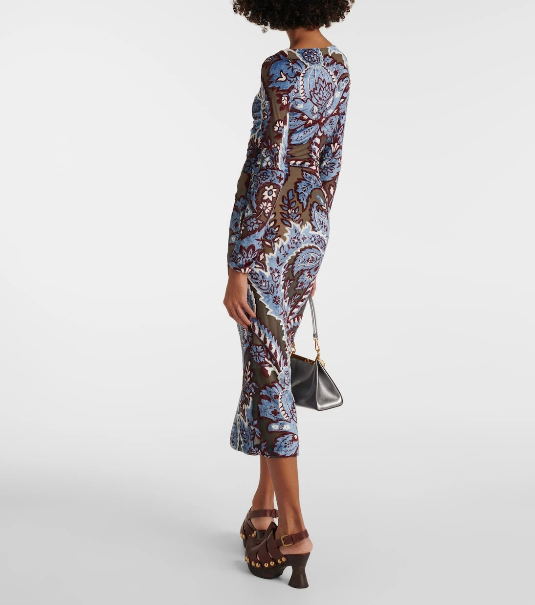Etro - Printed midi dress
