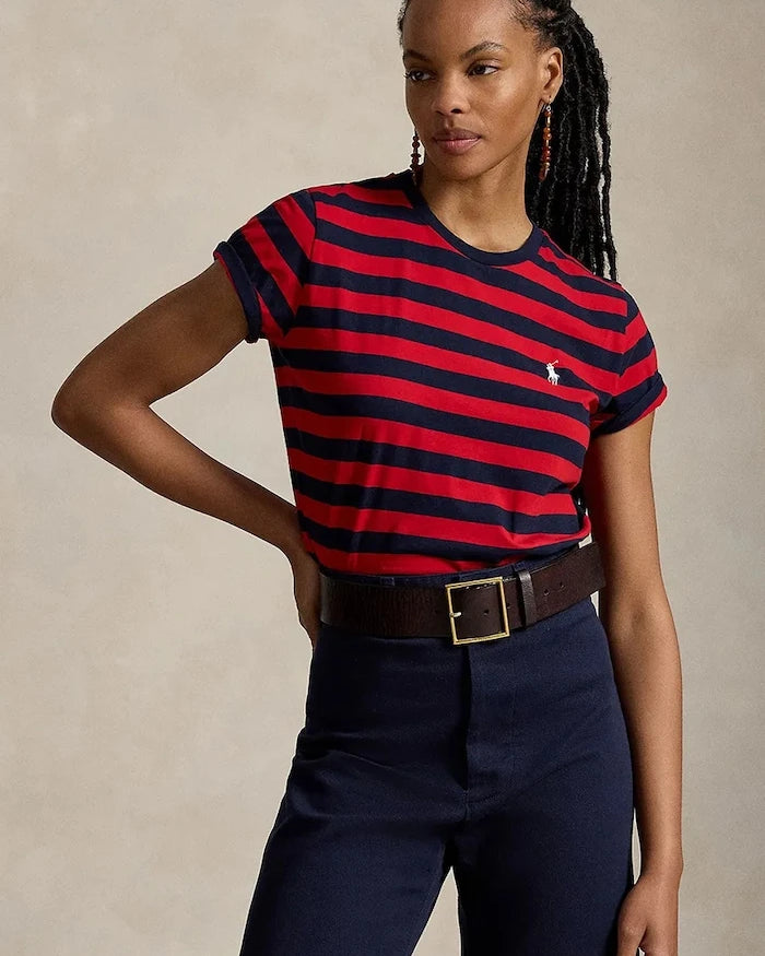 Polo Ralph Lauren pamuklu kadın tişörtü