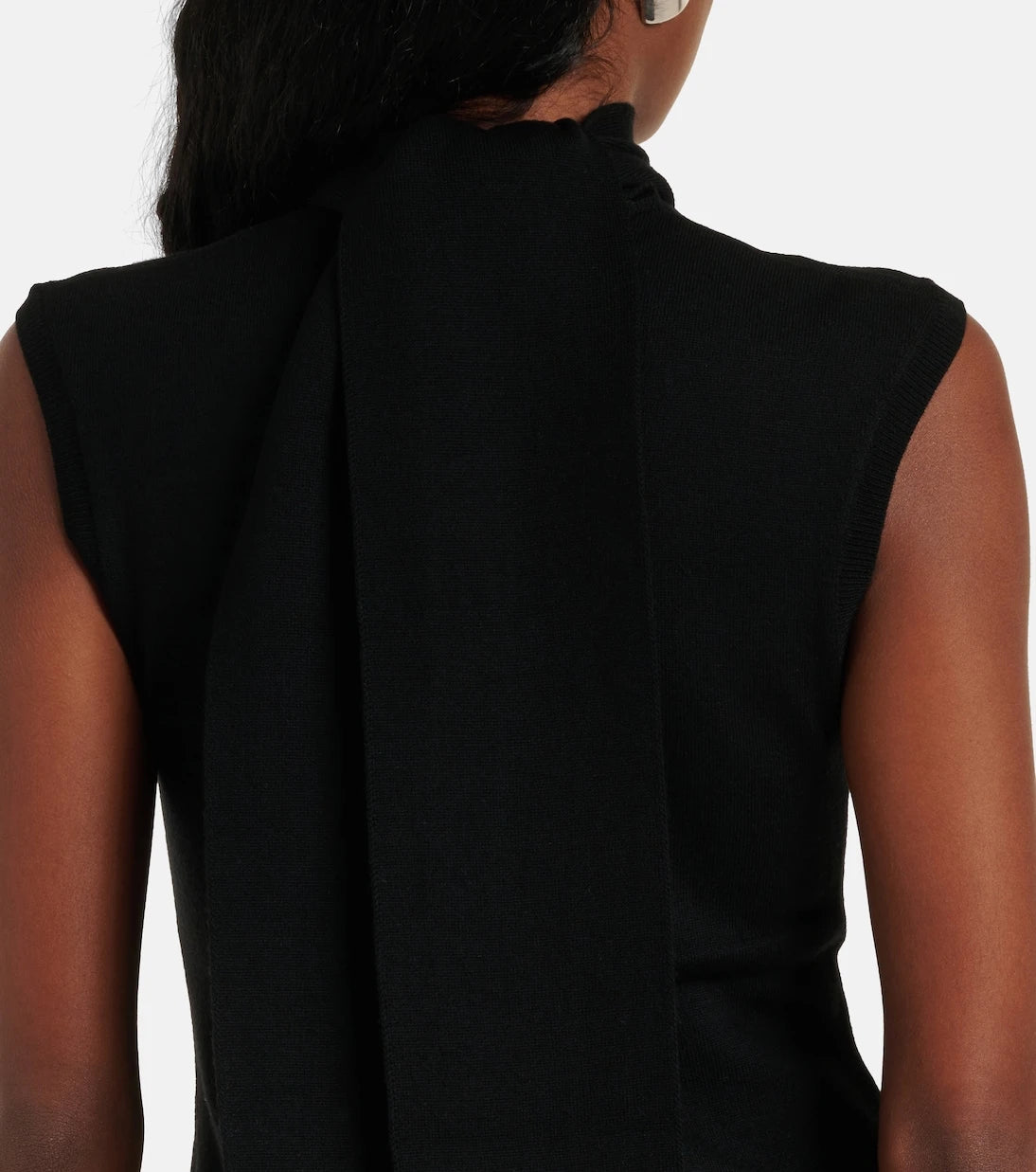 Toteme - Scarf-detail wool-blend top