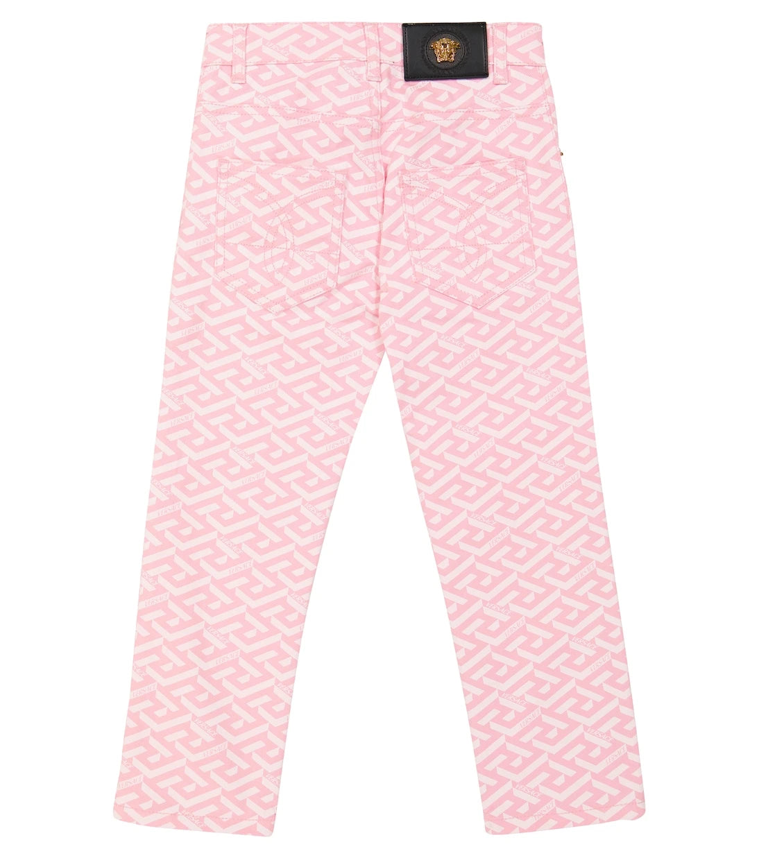Versace Kids - جينز بطبعة La Greca