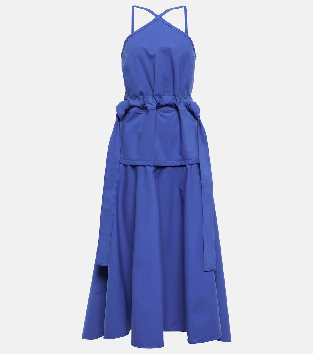 Proenza Schouler - Cotton-blend poplin midi dress