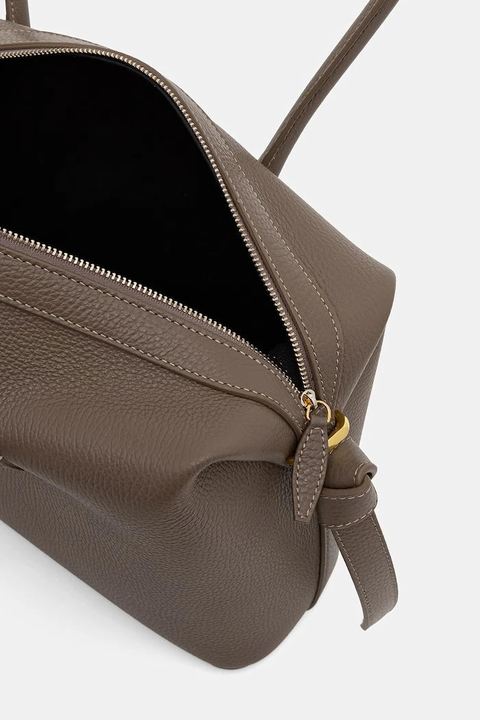 Yuzefi kadın deri baget çanta BRIOCHE DUFFLE