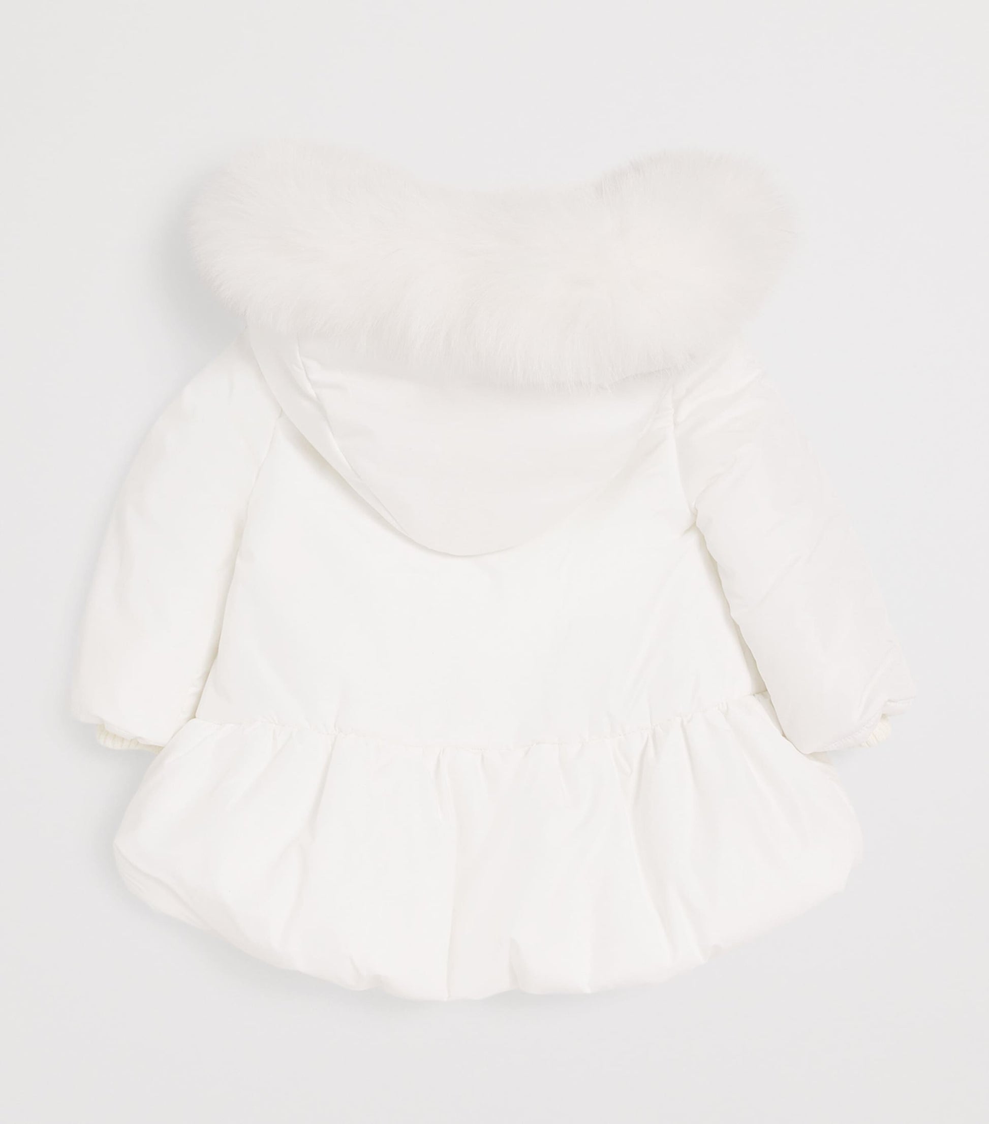Fox Fur-Trim Puffer Jacket (3-36 Months)