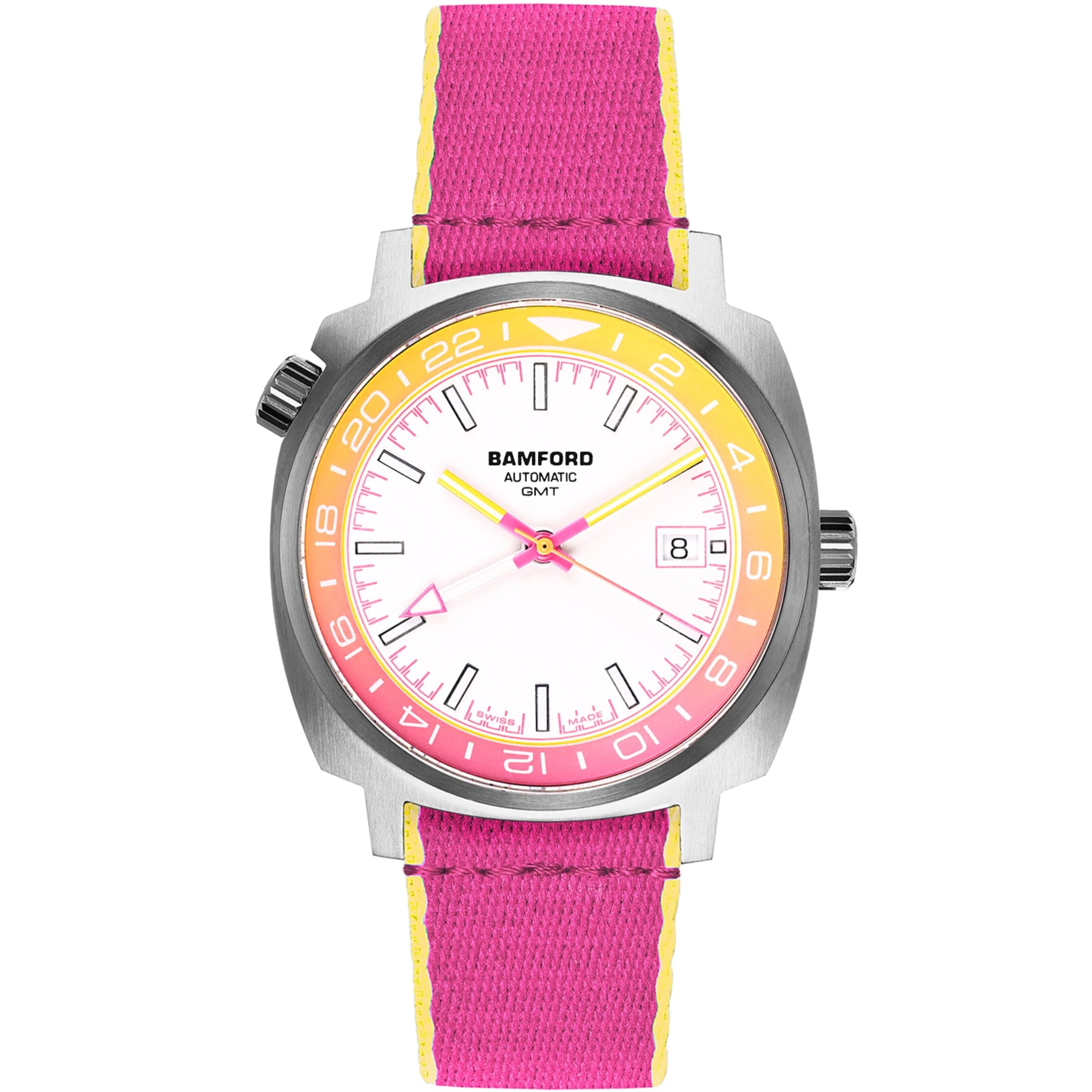 Stainless Steel Summer GMT Watch 40mm