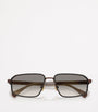 Brunello Cucinelli Titanium Rectangle Jarama Sunglasses