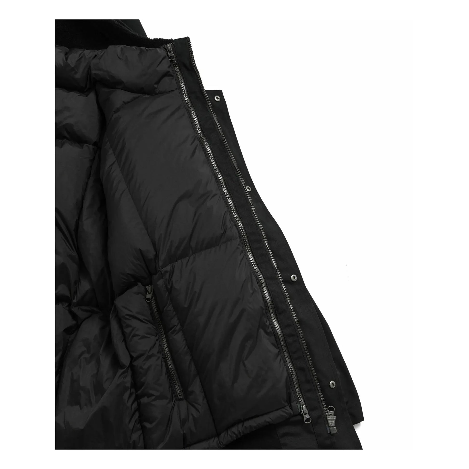 Taion - Volume Down Hooded Jacket  | Black