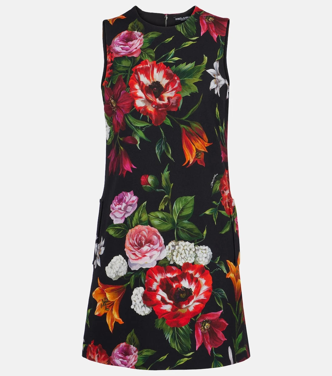 Dolce&Gabbana - فستان قصير بنقشة الزهور