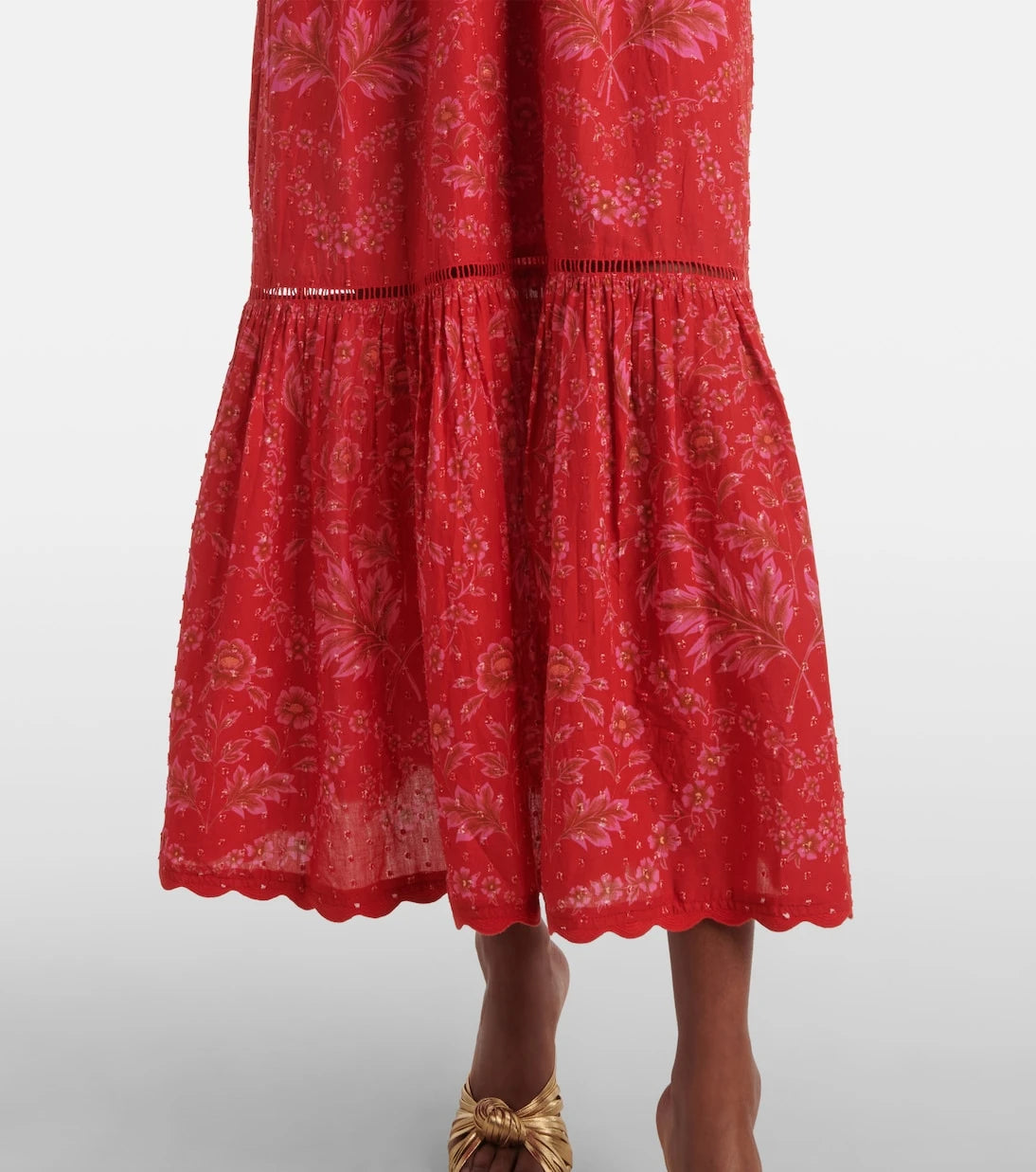 Farm Rio - Floral cotton maxi dress