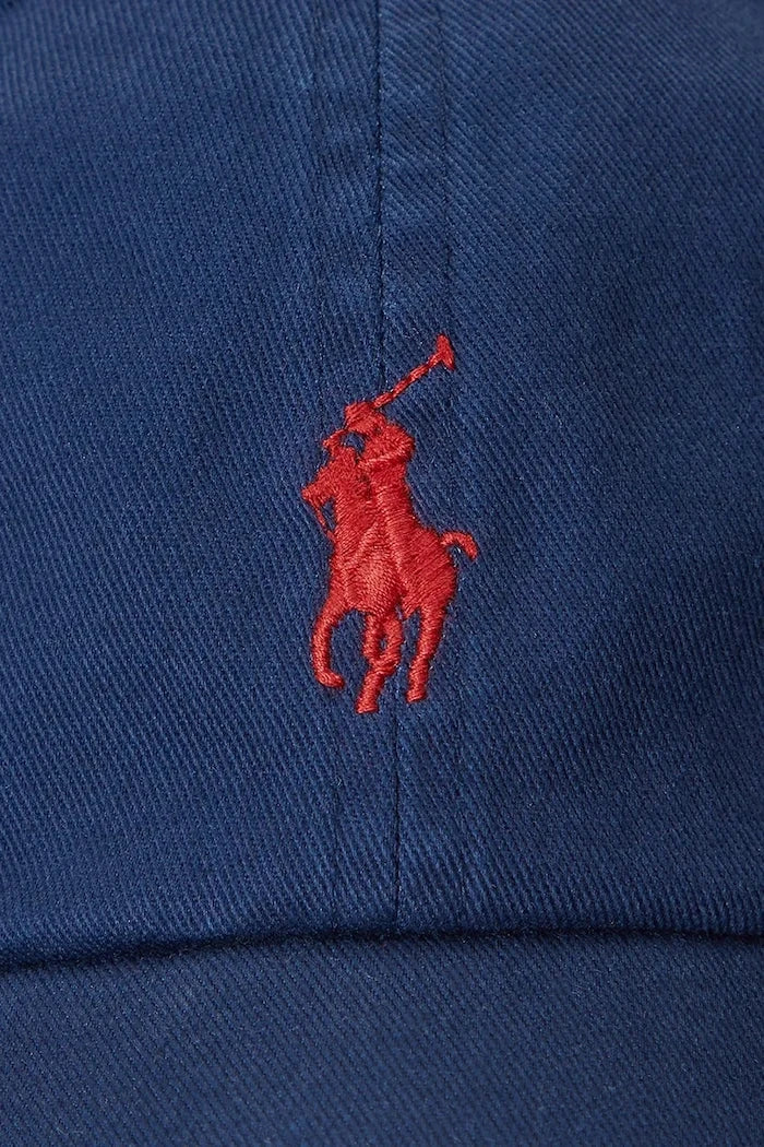 Памучна шапка с козирка Polo Ralph Lauren
