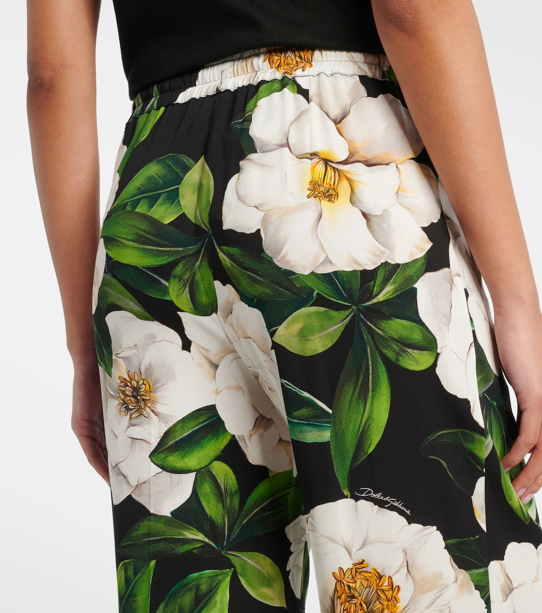 Dolce&Gabbana - Floral silk-blend pajama pants