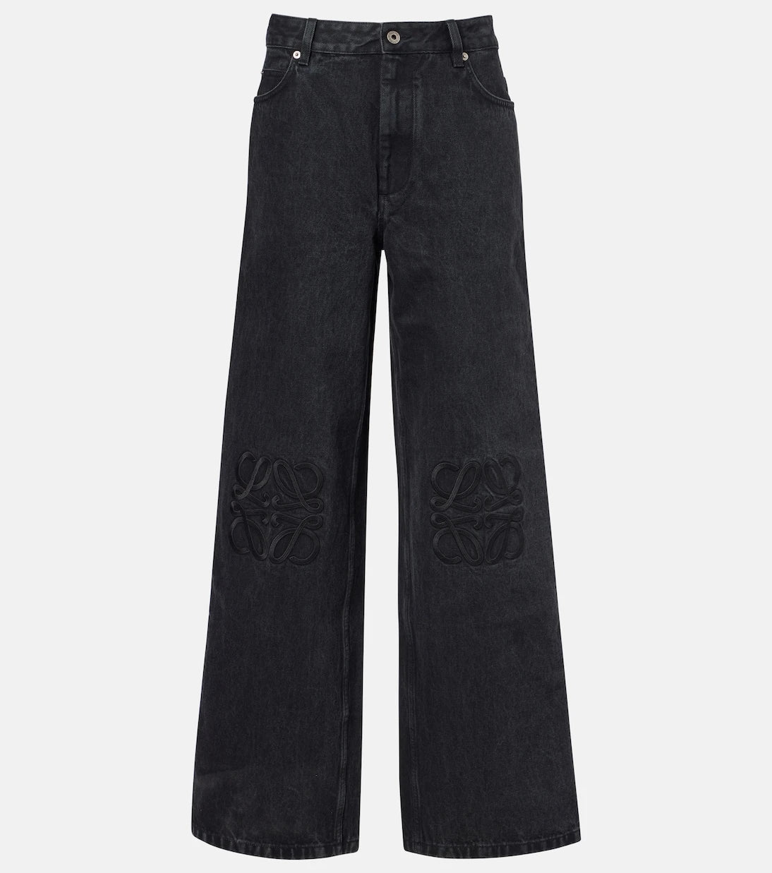 Loewe - Anagram wide-leg jeans